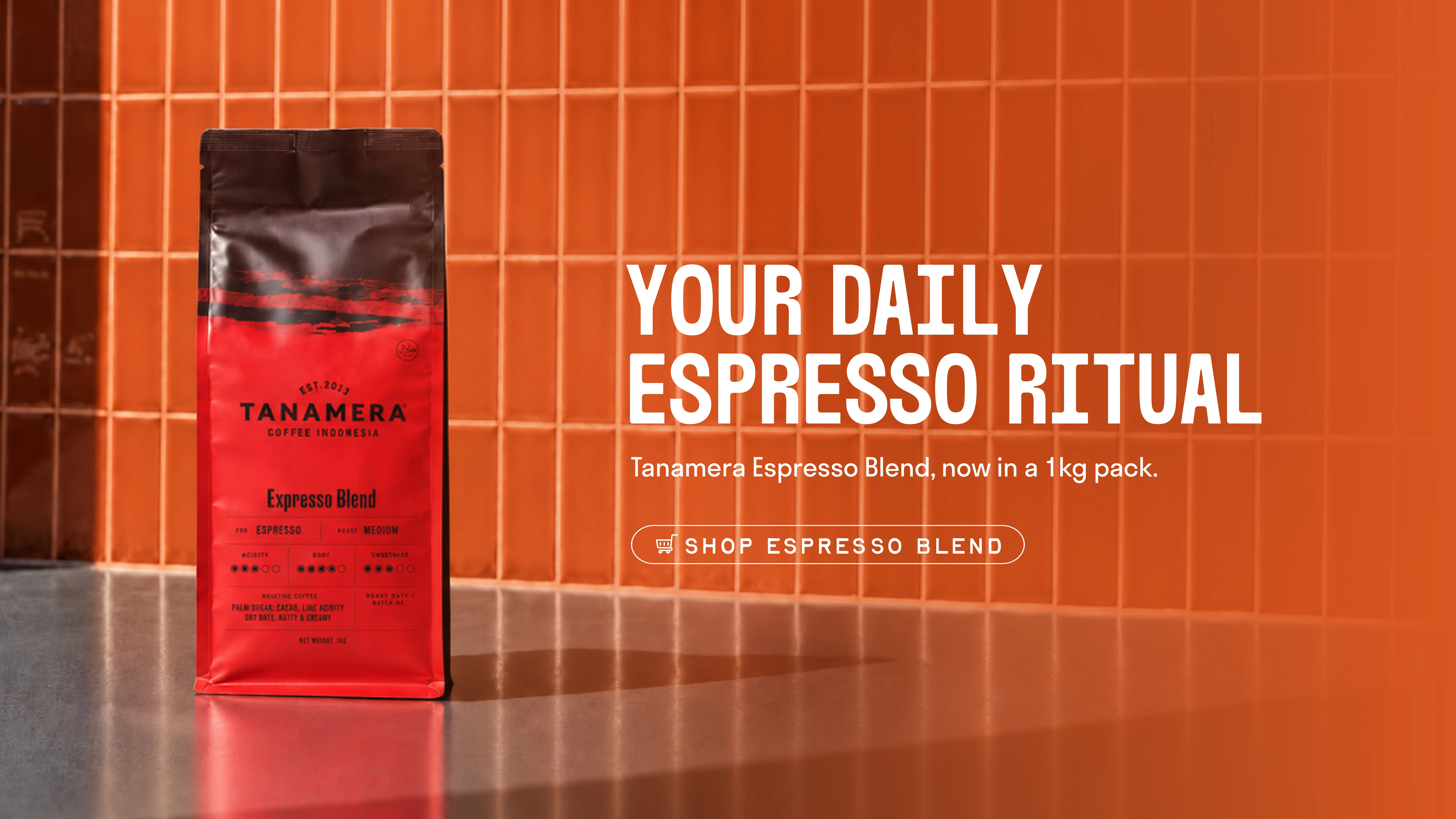 Shop espresso blend 1kg